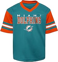 Vista 25 de Outerstuff NFL Teams - Camiseta tipo jersey de punto para niños y jóvenes varones con logotipo del equipo (8-20)