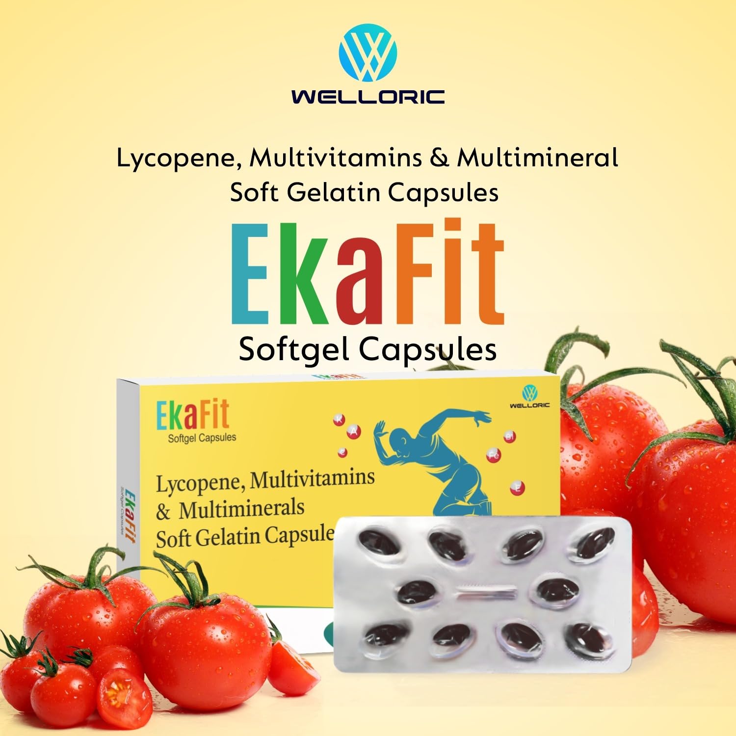 Ekafit Daily Vitamin Boost Capsules – Premium Multivitamin Blend with Essential Nutrients for Immune Support, Energy & Overall Wellness (pack of 2) Ekafit Daily Vitamin Boost Capsules – Premium Multivitamin Blend with Essential Nutrients for Immune Support, Energy & Overall Wellness (pack of 2)