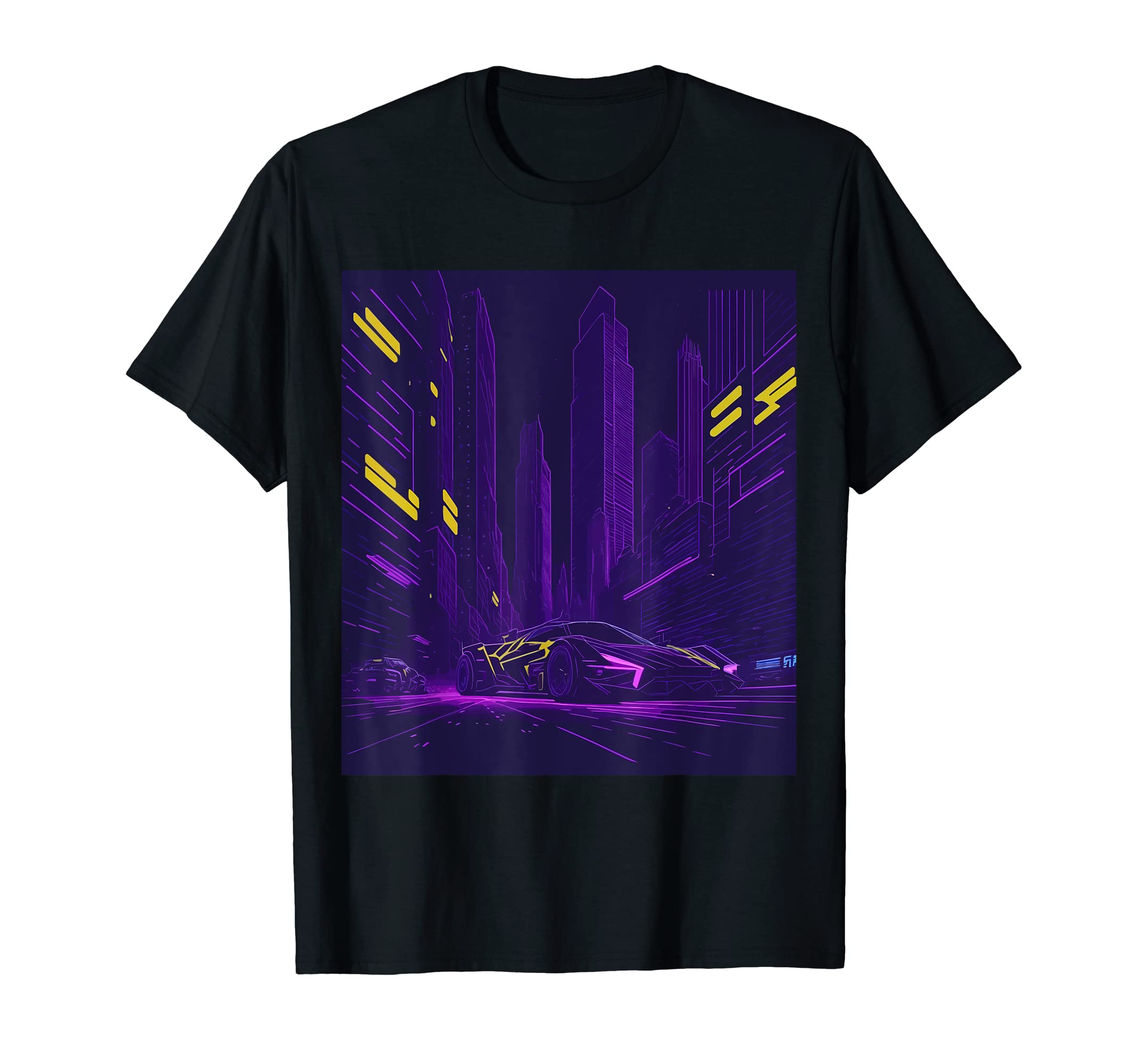 pixelated racing cars speed T-Shirt