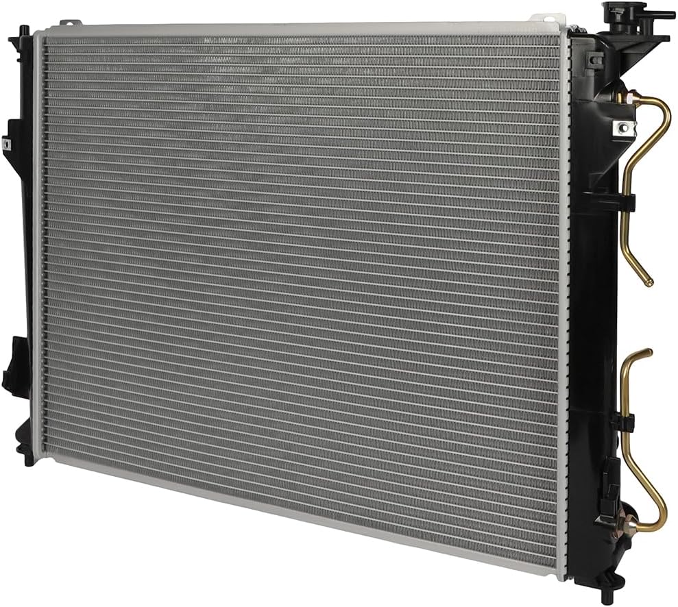 Radiator Fits for 2006-2008 for Kia Optima 2.4L, 2006-2010 for Kia Optima 2.7L, 2831 Aluminum Core Cooling Radiator