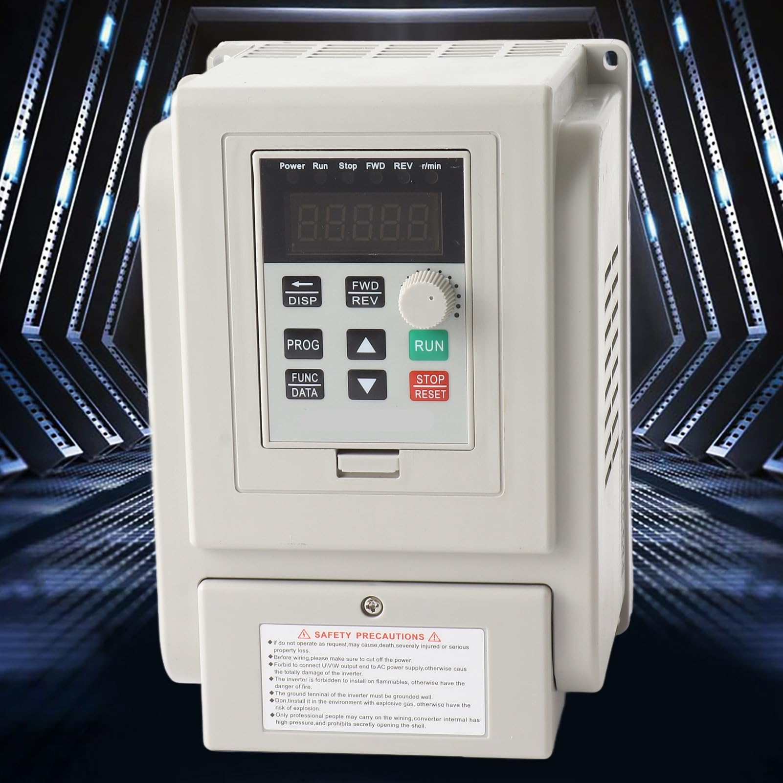 Socobeta Variador de Frecuencia Variable Monofásico de 220 V para Motor de CA Trifásico de 4 KW, bajo Nivel de Ruido, Amplio Rango de Velocidad para Taller
