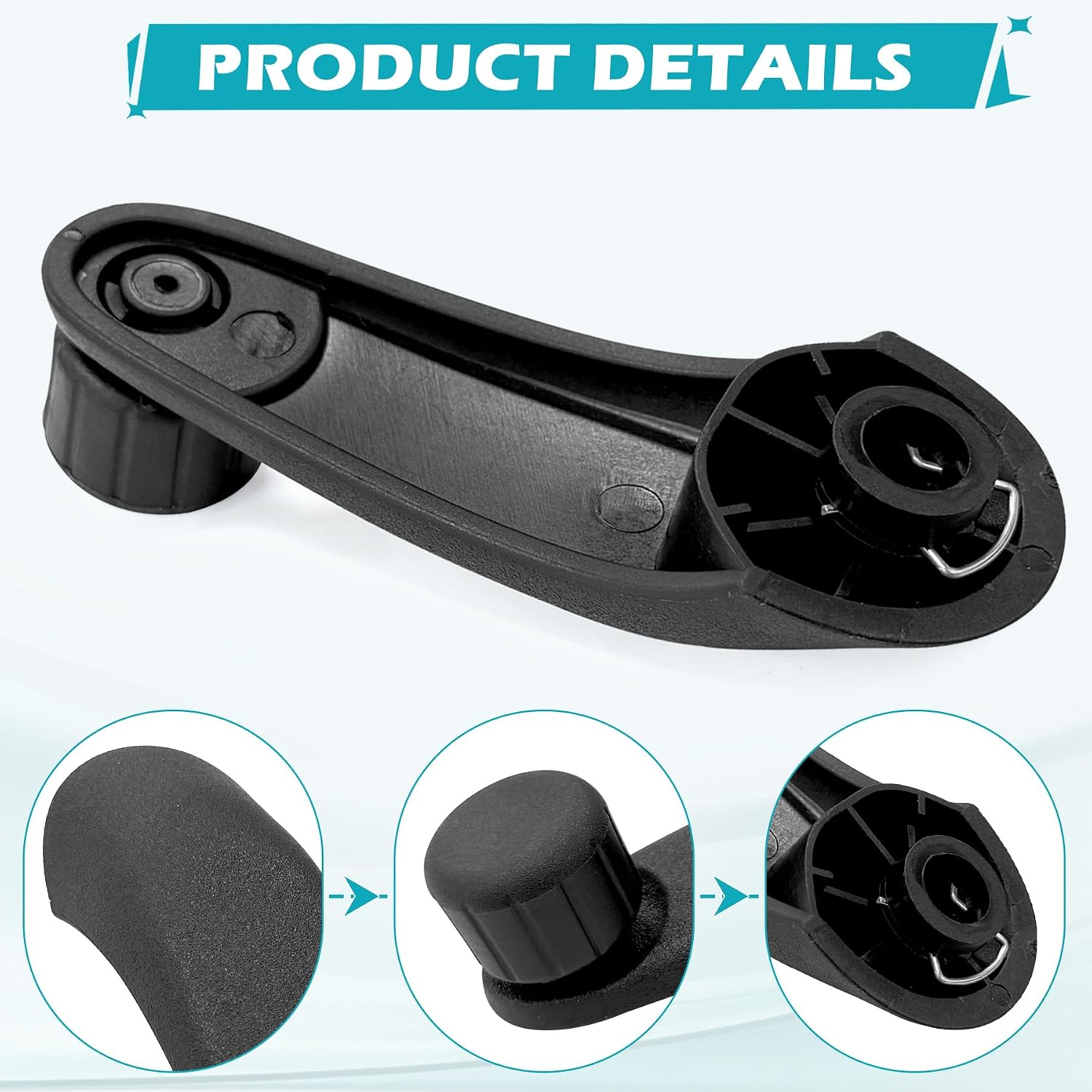 82824 Manual Window Crank Handle Fits Chevy GMC Oldsmobile Vehicles