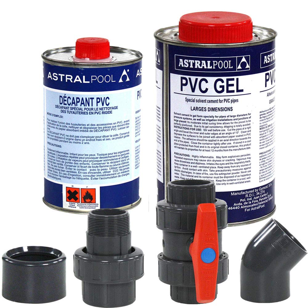 ASTRAL Kit PVC Ø 50 mm pour Piscine