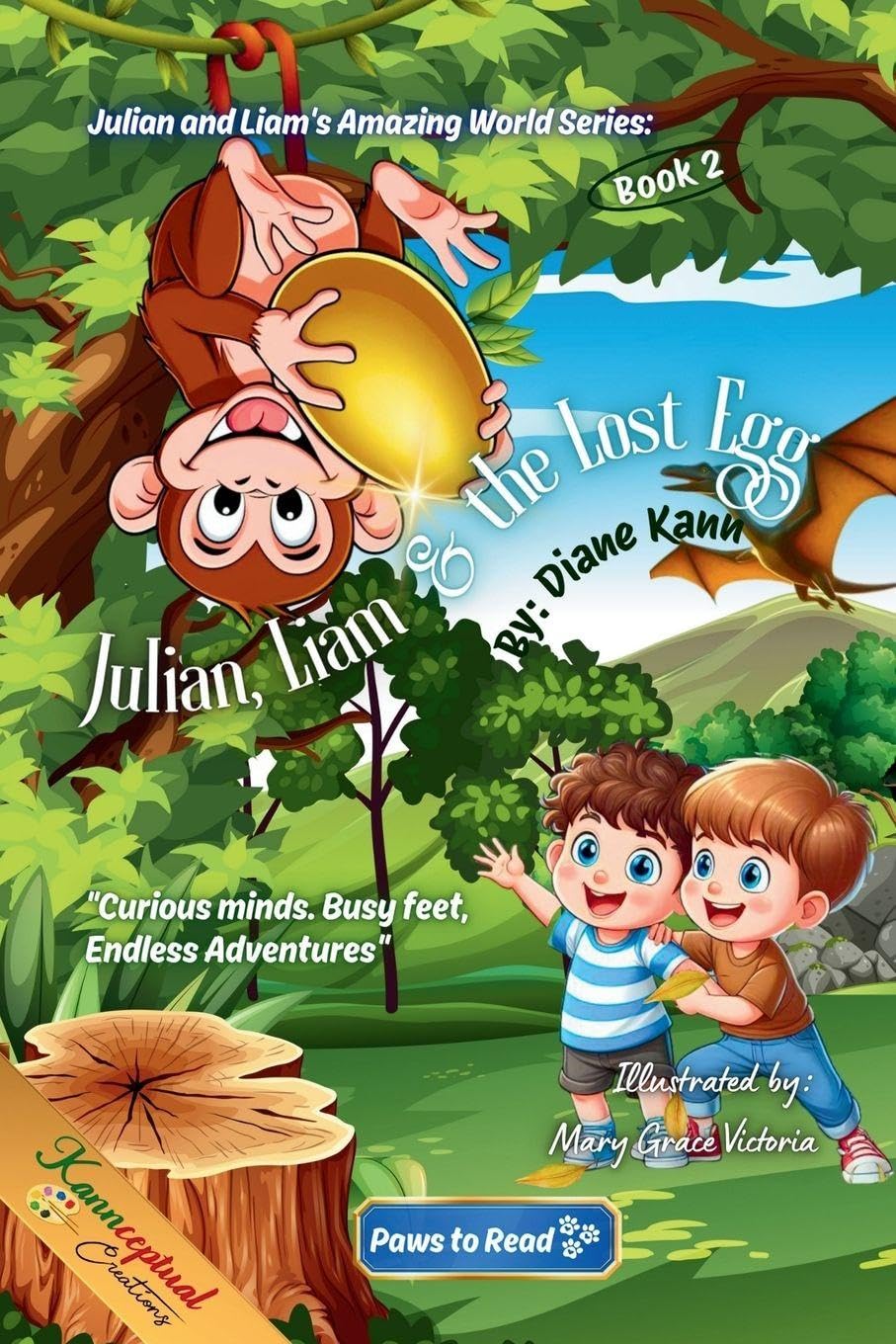Julian, Liam, and the Lost Egg: 2 (Julian and Liam's Amazing World)
