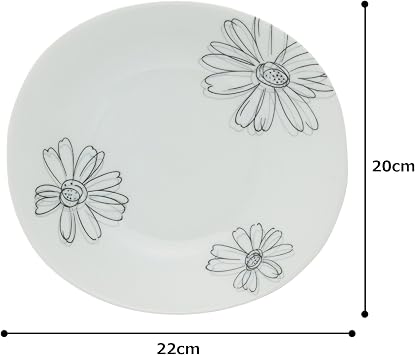 (Maebata) Renoma R-8027 AM-MB28314 Pasta & Curry Plate Set