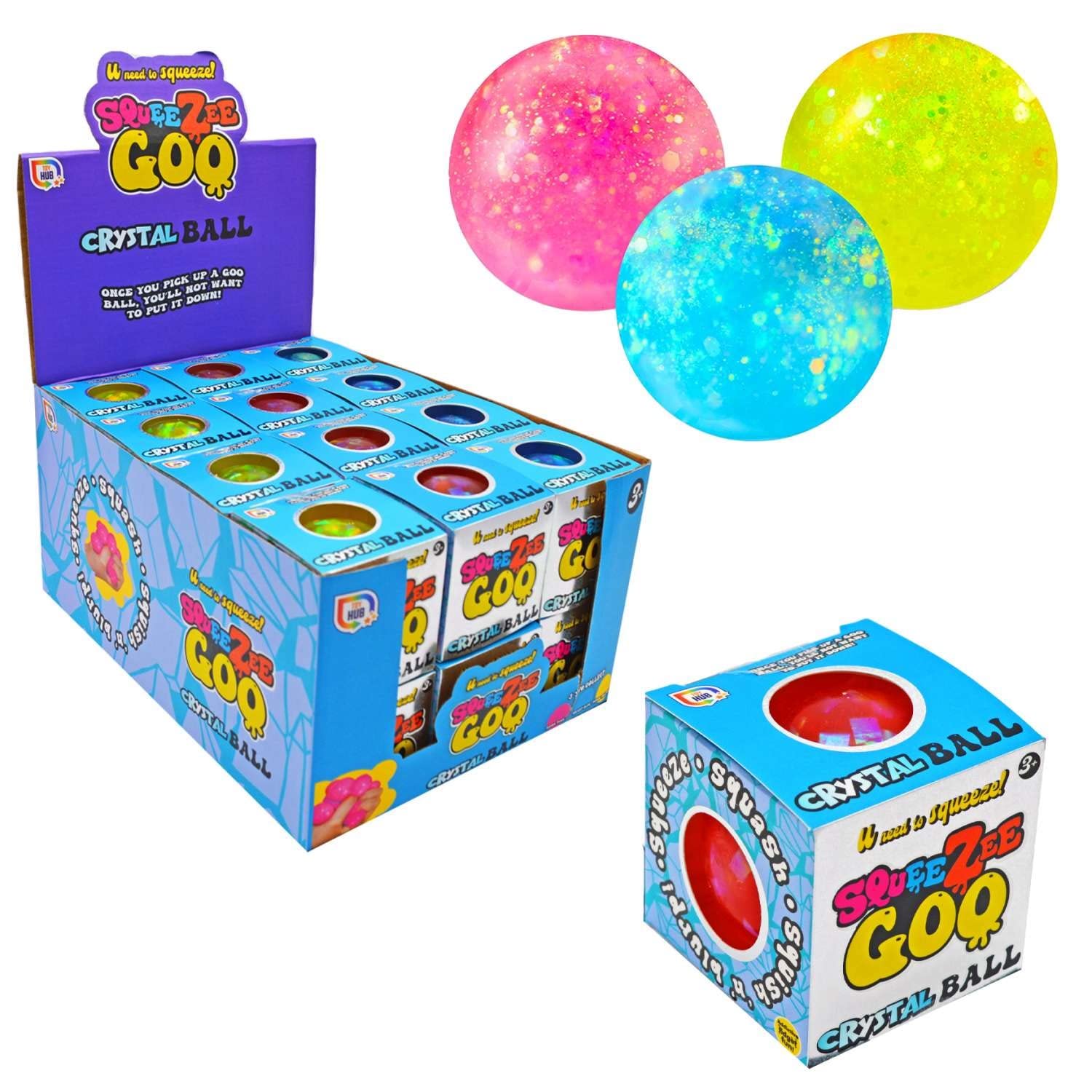 SqueeZee Goo Crystal Ball (One Supplied)