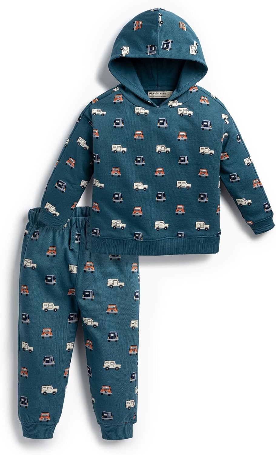 monica + andy unisex-child Organic Sporty Sweatsuit