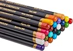 Derwent Chromaflow Coloured Crayons - Fournitures d'art pour le dessin, le croquis, la coloration des adultes - Premier, Crayons de couleur multicolore à cœur doux solide - Qualité professionnelle - 24-Tin Boîte (2305857)