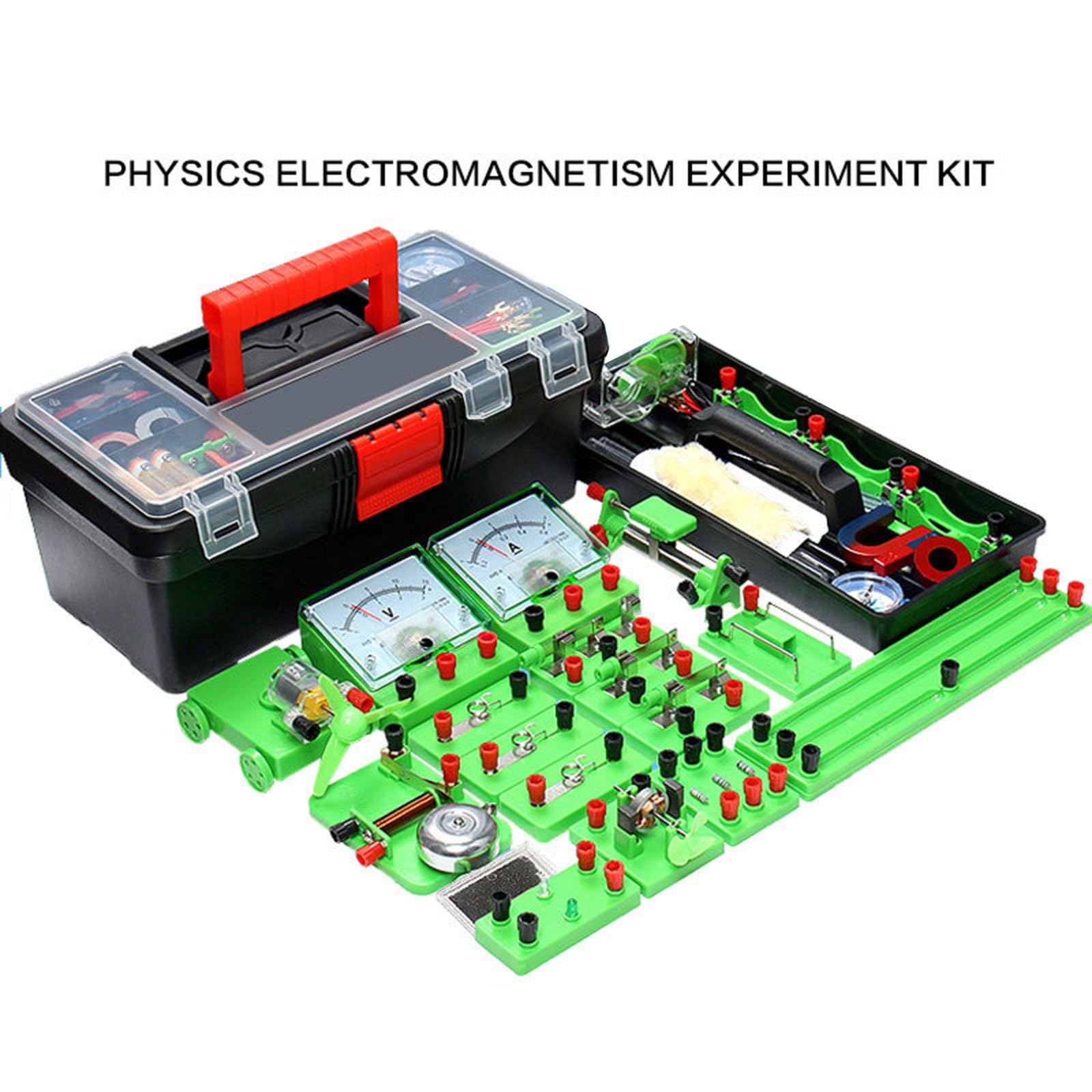 Ensemble d ' expérimentation de circuit scientifique pour bébés avec une conception modulaire sûre et plusieurs expériences Ensemble de circuits de fournitures de classe de sciences scolaires