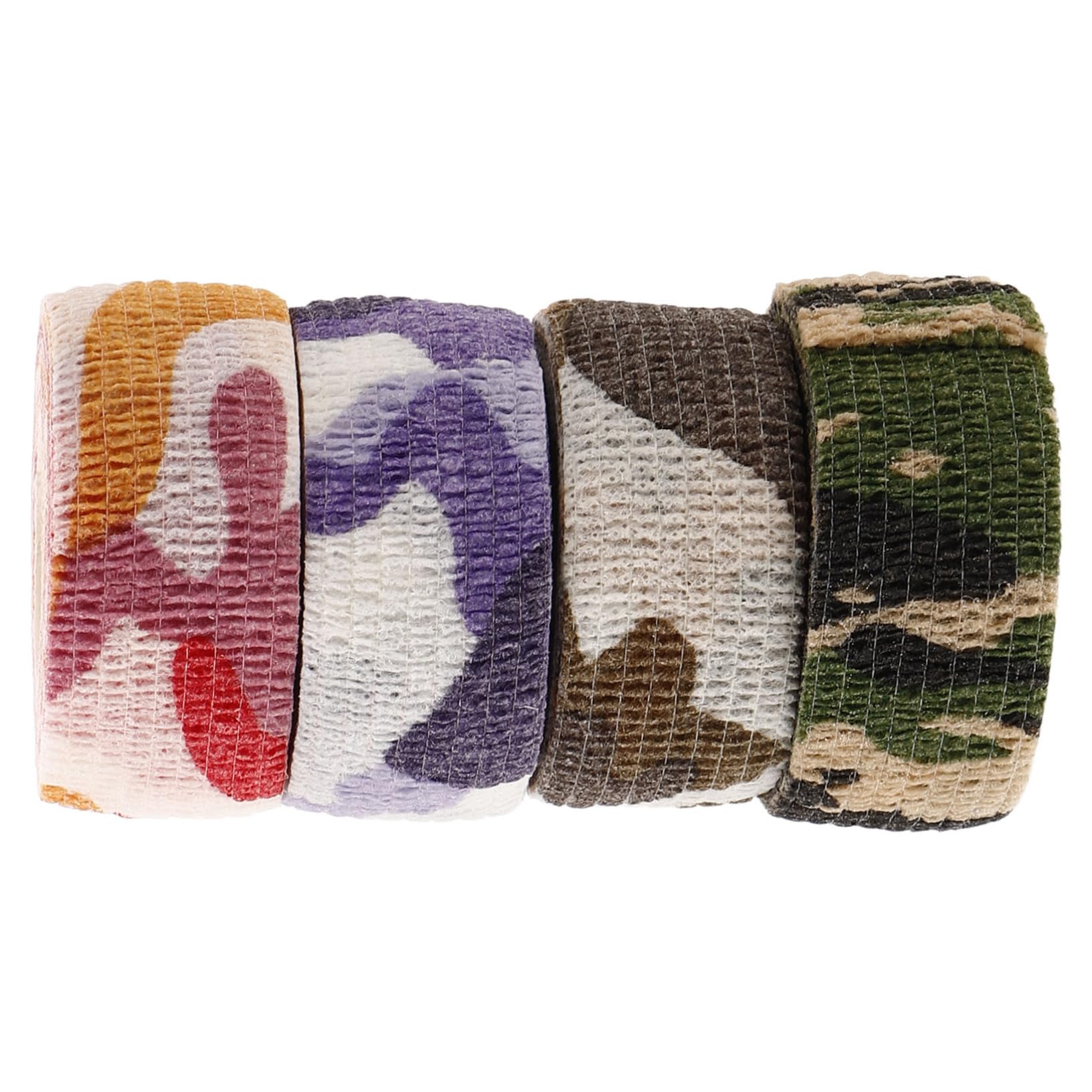 4 Pack Sports Protective Bandage Adhesive Tape for Woven Fabric Gear Tape Athletic Waterproof Sweat-Resistant Reusable