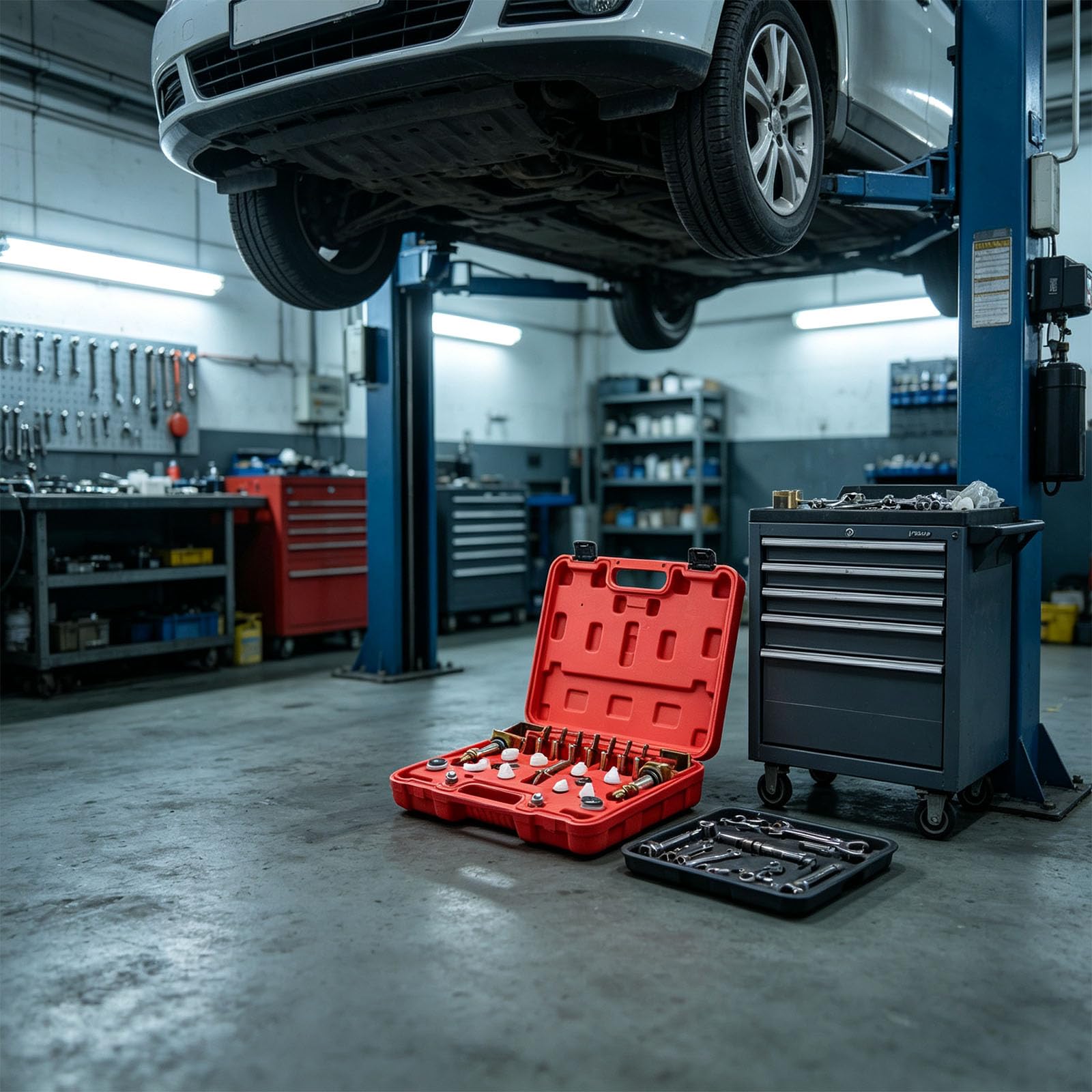 Gruppo strumenti per l ' ispezione della automobilistica Set 26 per rilevamento delle perdite in custodia portatile per l ' area lavoro ' officina riparazione Utilizzo
