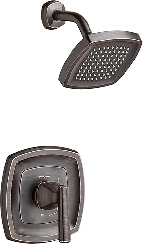 American Standard T018501.278 Edgemere - Kit de moldura solo para ducha, 2.5 gpm, bronce legado