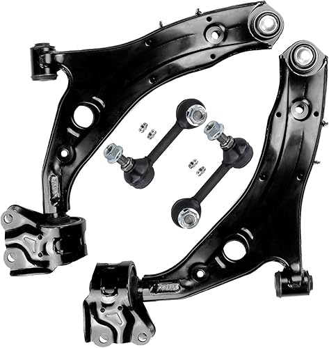 Miniatura 94 de Detroit Axle - Kit de suspensión frontal de 4 piezas para Chevrolet Aveo5 Aveo Pontiac G3 Wave Wave5 Suzuki Swift+, 2 brazos de control inferiores,