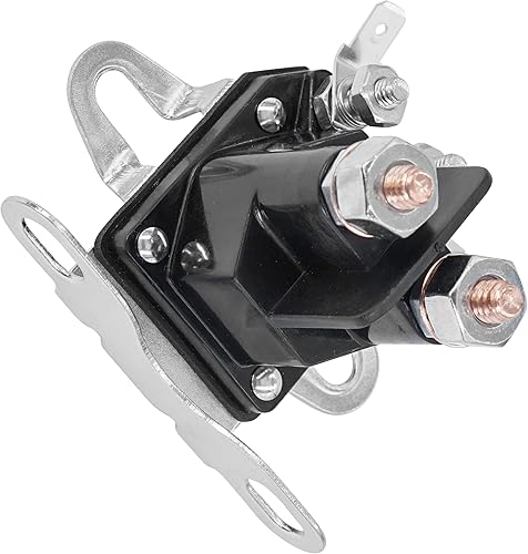 Miniatura 7 de Caltric Solenoide de relé de arranque compatible con John Deere LT133 LT166 L1742 L2048 GX85 SX85 S2348
