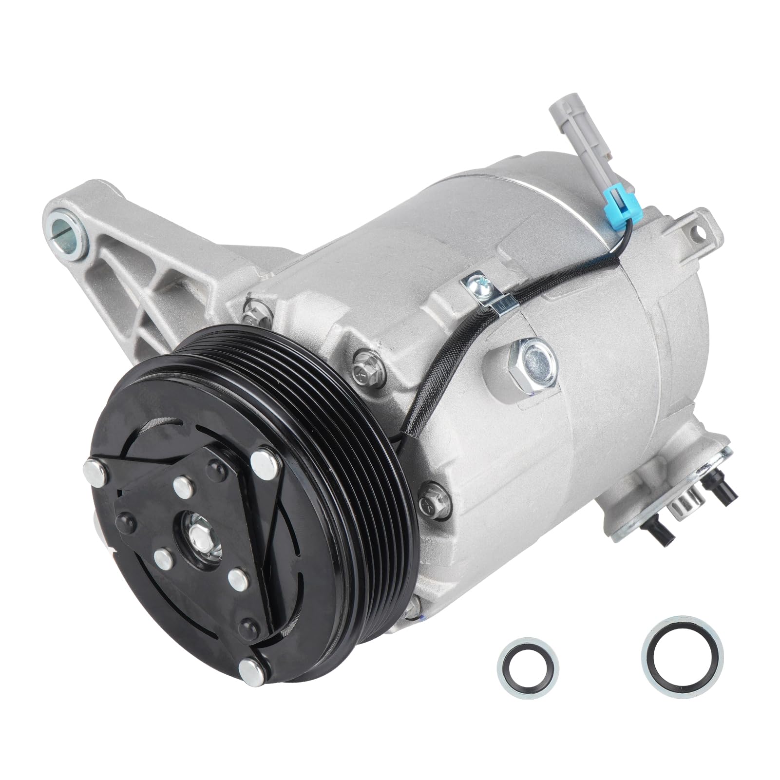 Photo 1 of AC Compressor with A/C Clutch Fit for Pontiac G6 3.9L 2006, for Chevrolet Impala 3.5L 3.9L 2006-2011, Monte Carlo 3.5L 2006 2007, Malibu & Monte Carlo 3.9 2006, Replaces CO 21471LC