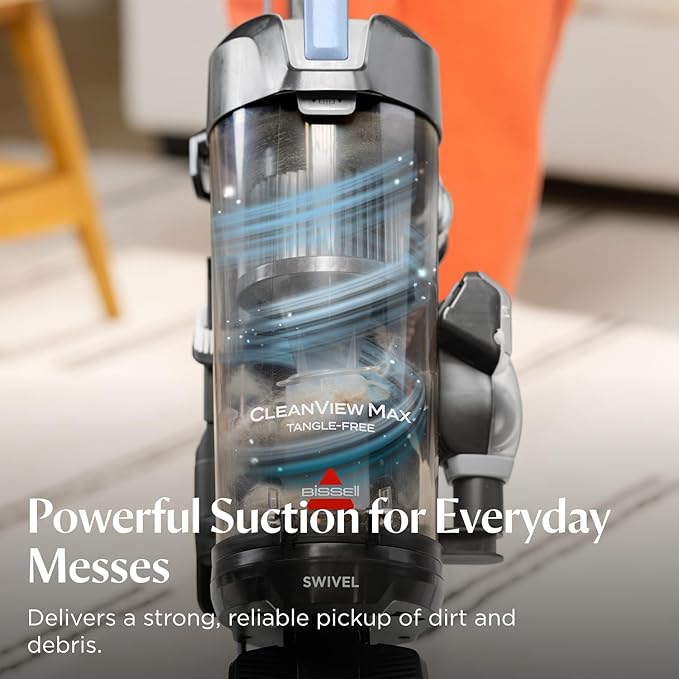 Aspiradora Vertical con Rodillo Antienredos, Luces LED y Pot miniatura 7