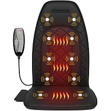Vibration Massage Chair Pad,Back Massager with Heat,Gifts