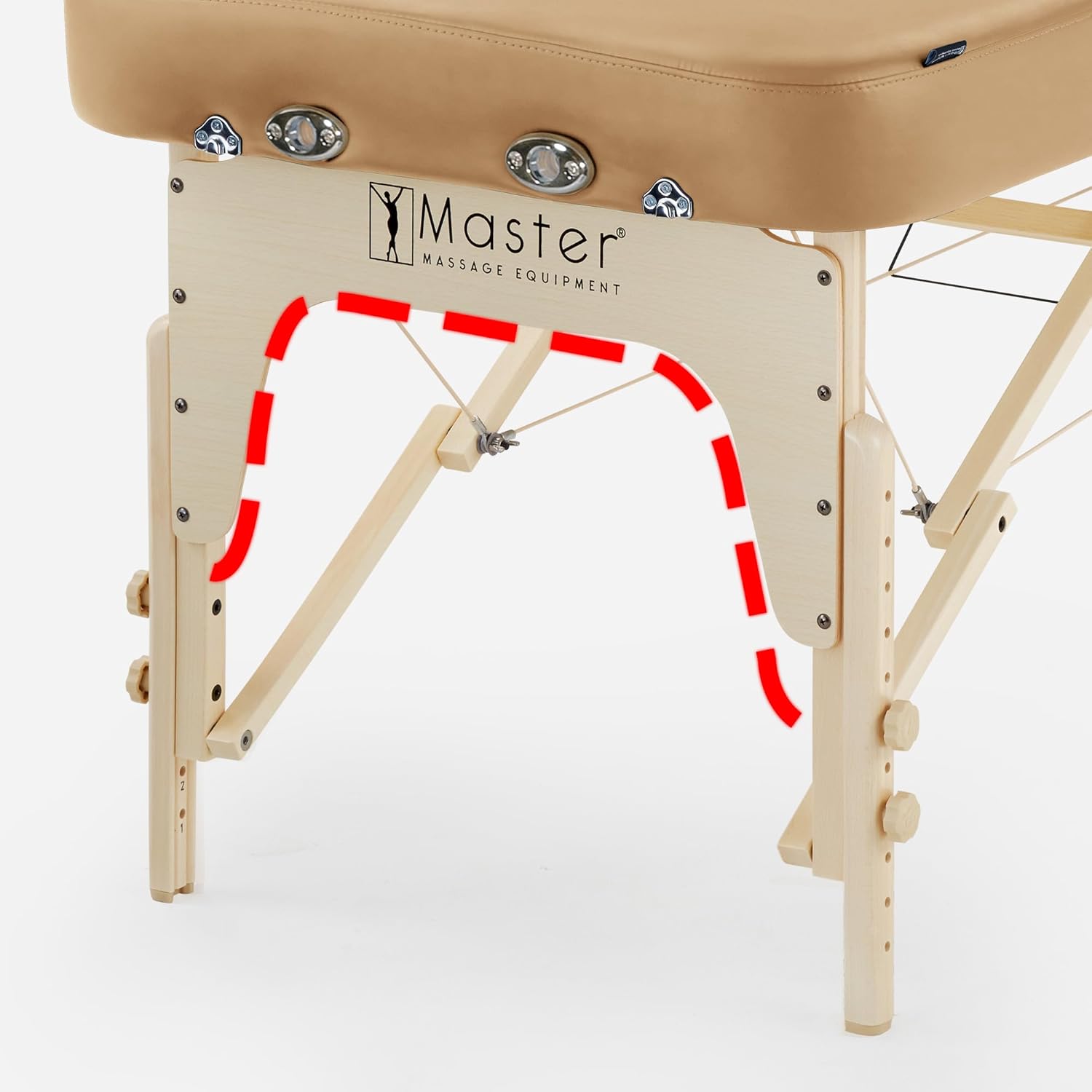 Master Massage 30" Phoenix Heated Portable Massage Table, Therma-Top Folding Lash & Facial Bed – Otter