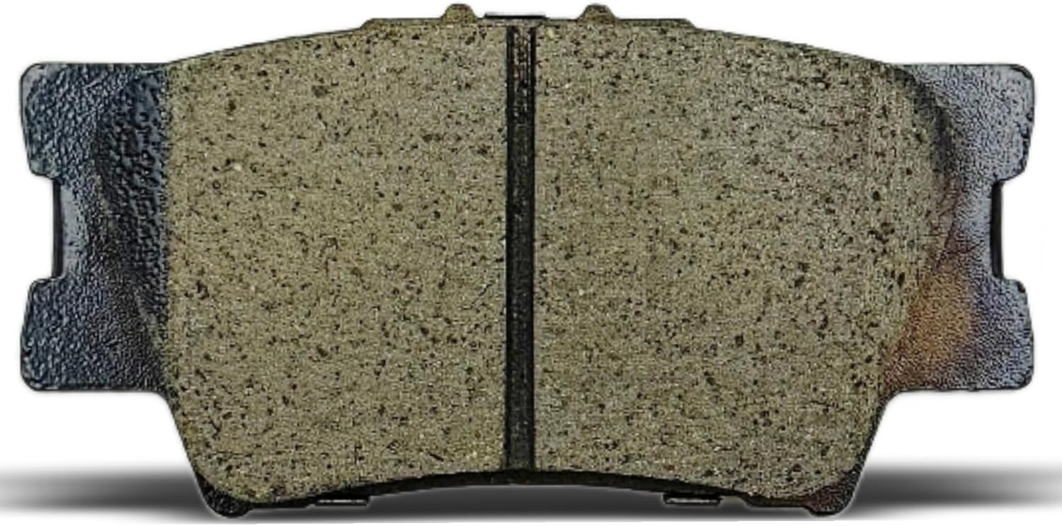 Front Rear Brake Pads Compatible with 2007-2017 Toyota Camry, 2008-2018 Toyota Avalon, 2007-2018 Lexus ES350, 2013-2018 Lexus ES300h 8pcs