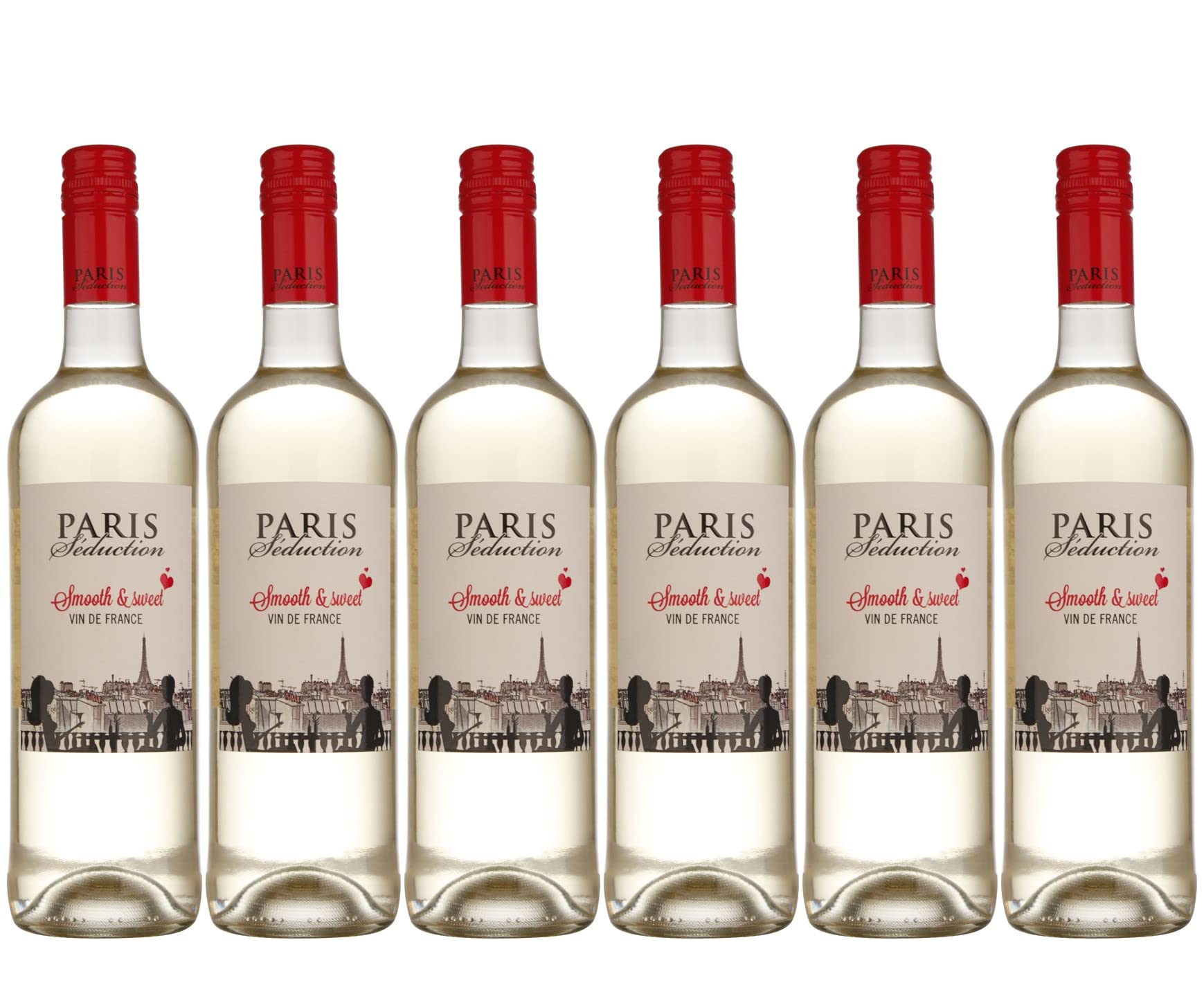 Paris Seduction Vin de France Süß Weißwein (6 x 0.75 l)