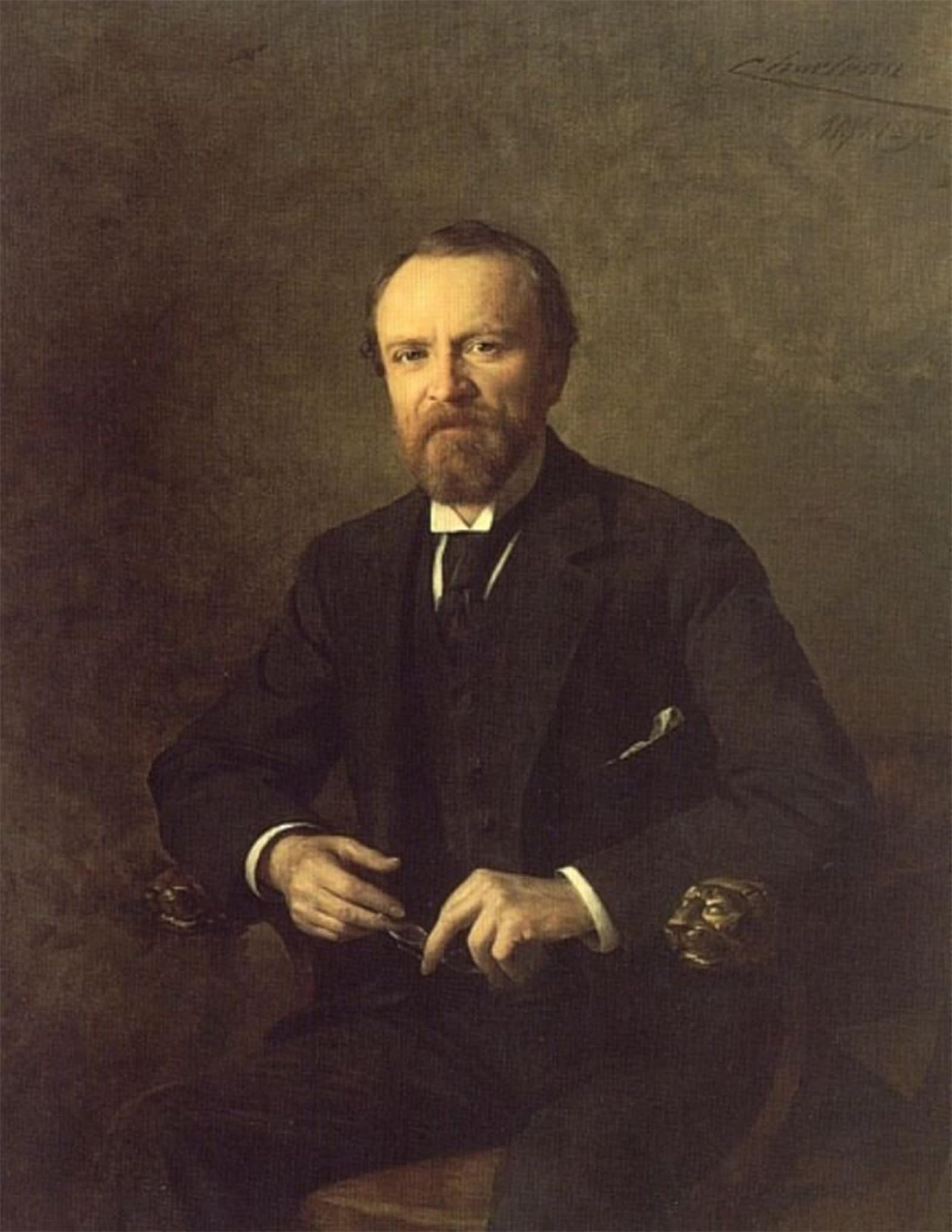 POSTERIIk Famous Modern Artwork Art Mural Portrait of Henry Phipps by Theobald Chartran Oil Paintings Pictures for Home Decor 60x90cm