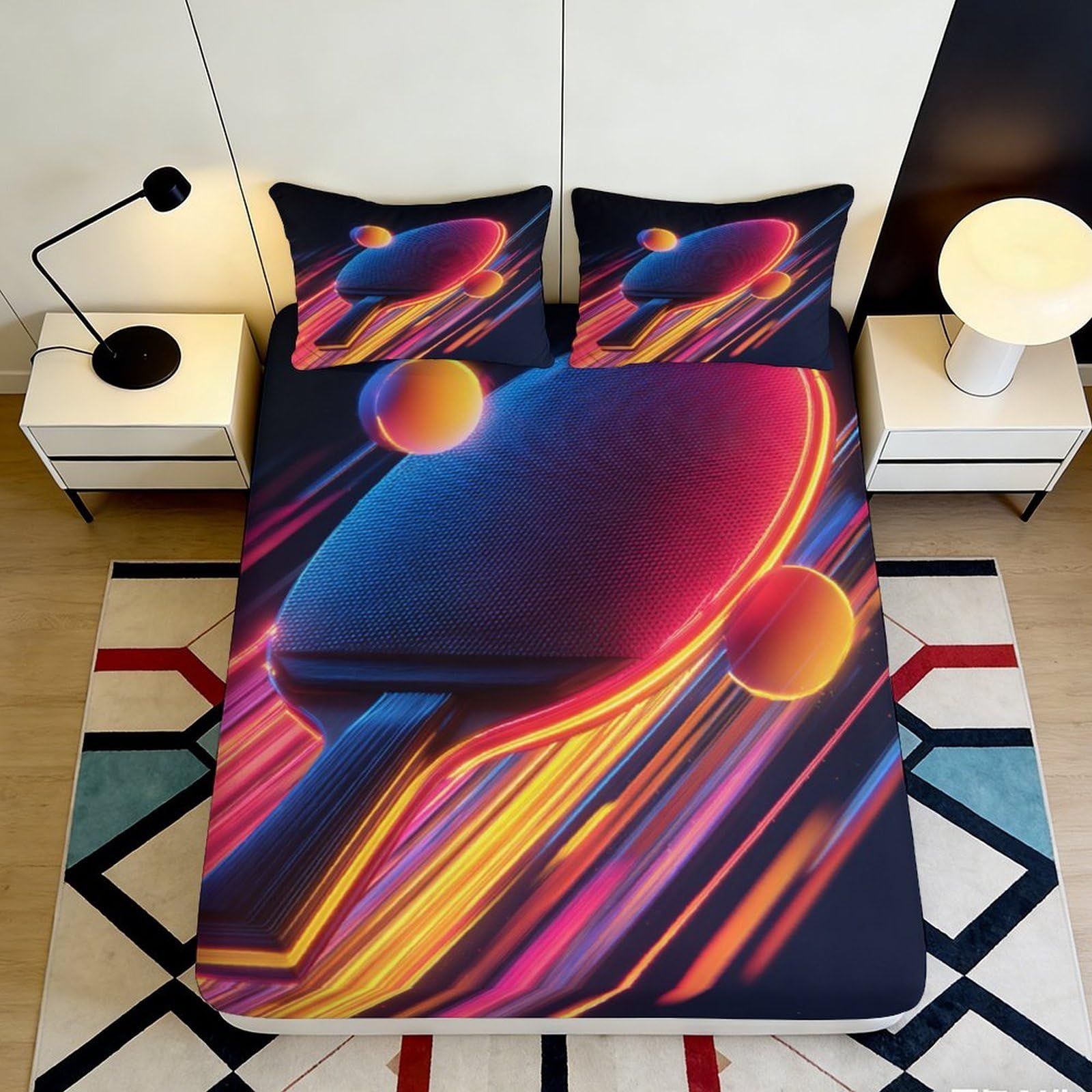 Uxinyoume Style-9 3D Printed Galaxy Starry Sky Fitted Sheet Microfiber Vibrant Cosmic Nebula Mattress Cover For Bedroom Dorm Decor 90X200x25cm