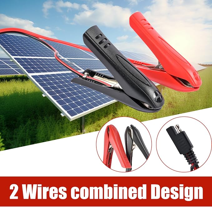Cable de extensión solar con conectores SAE de 3.1 m miniatura 2