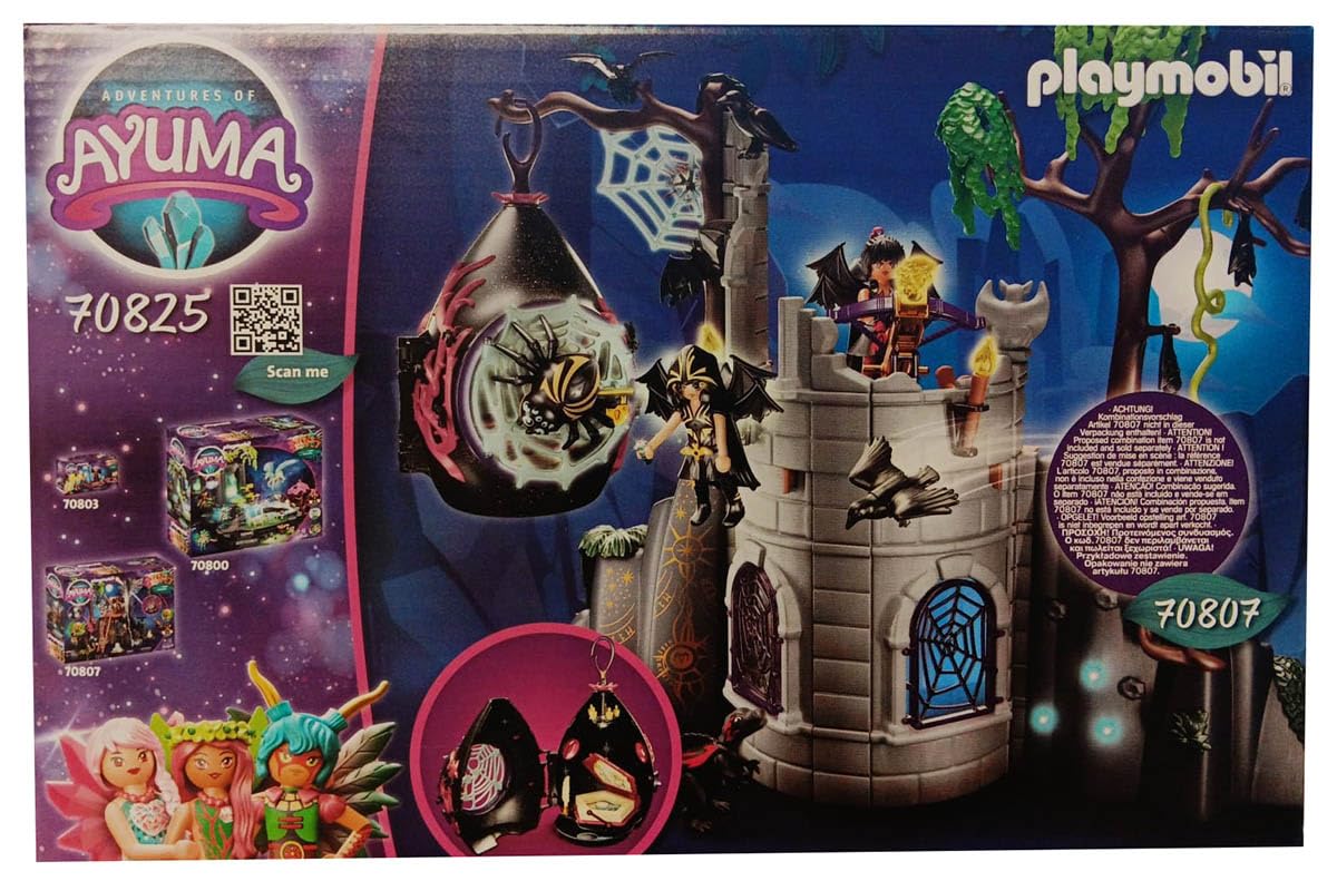PLAYMOBIL Adventures of Ayuma 70825 Kryjówka Bat Fairies, od 7 lat