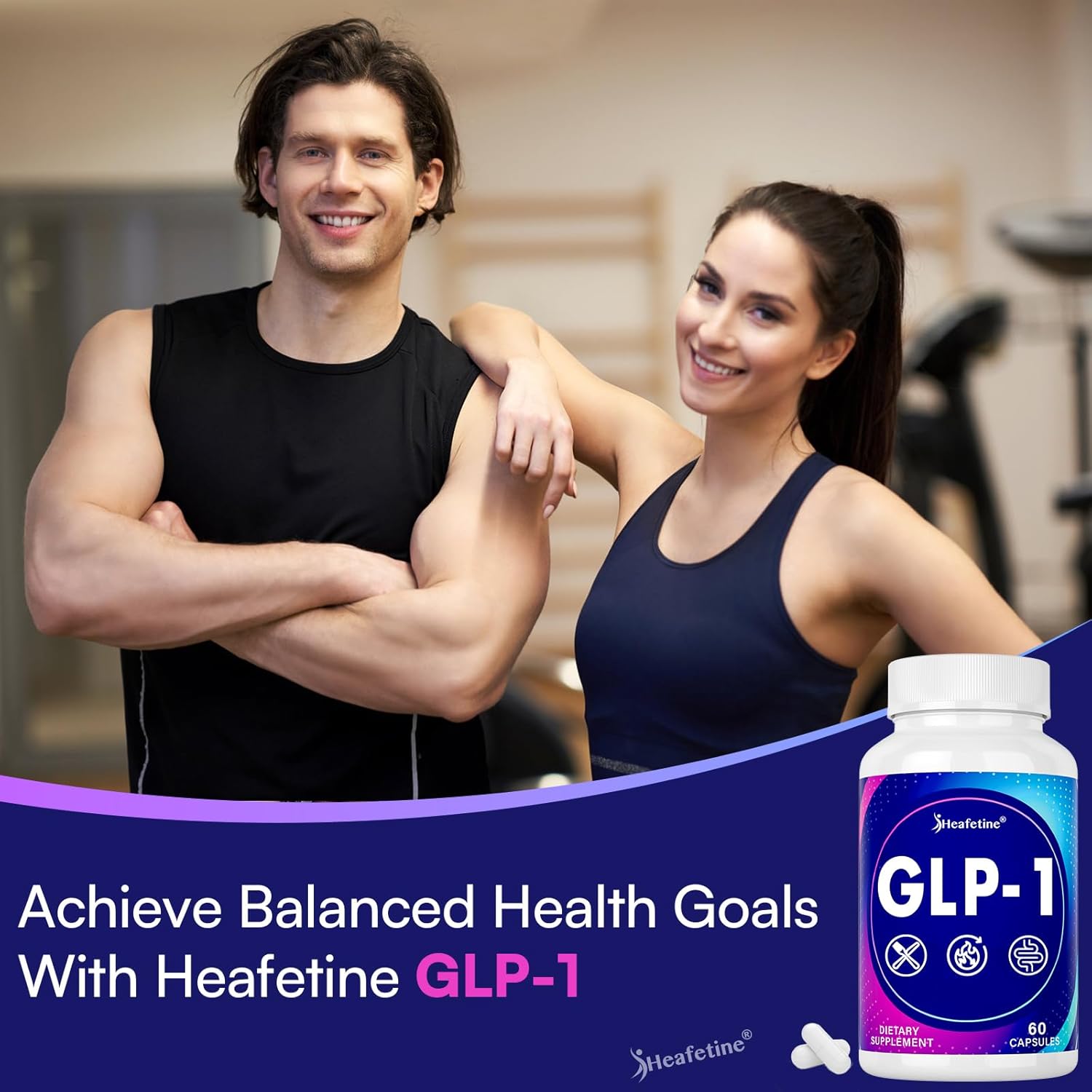 GLP-1 Supplement for Women & Men, GLP 1 Naturally 16X Scientific Formula, GLP-1 with Probiotic, Hops, Green Tea, GLP1 for Gut, Digestive & Overall Health* - 60 Capsules - Image 8