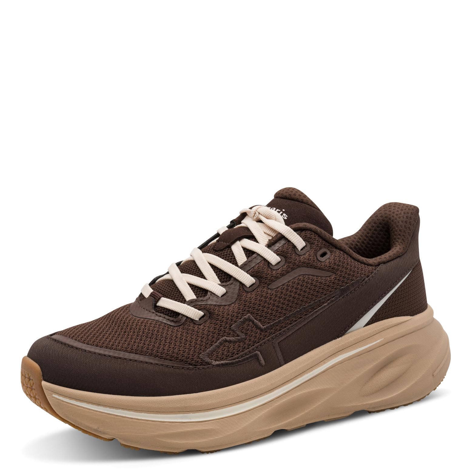 Tamaris Women's Low Flat Trainers, Brown (Mocha), 36