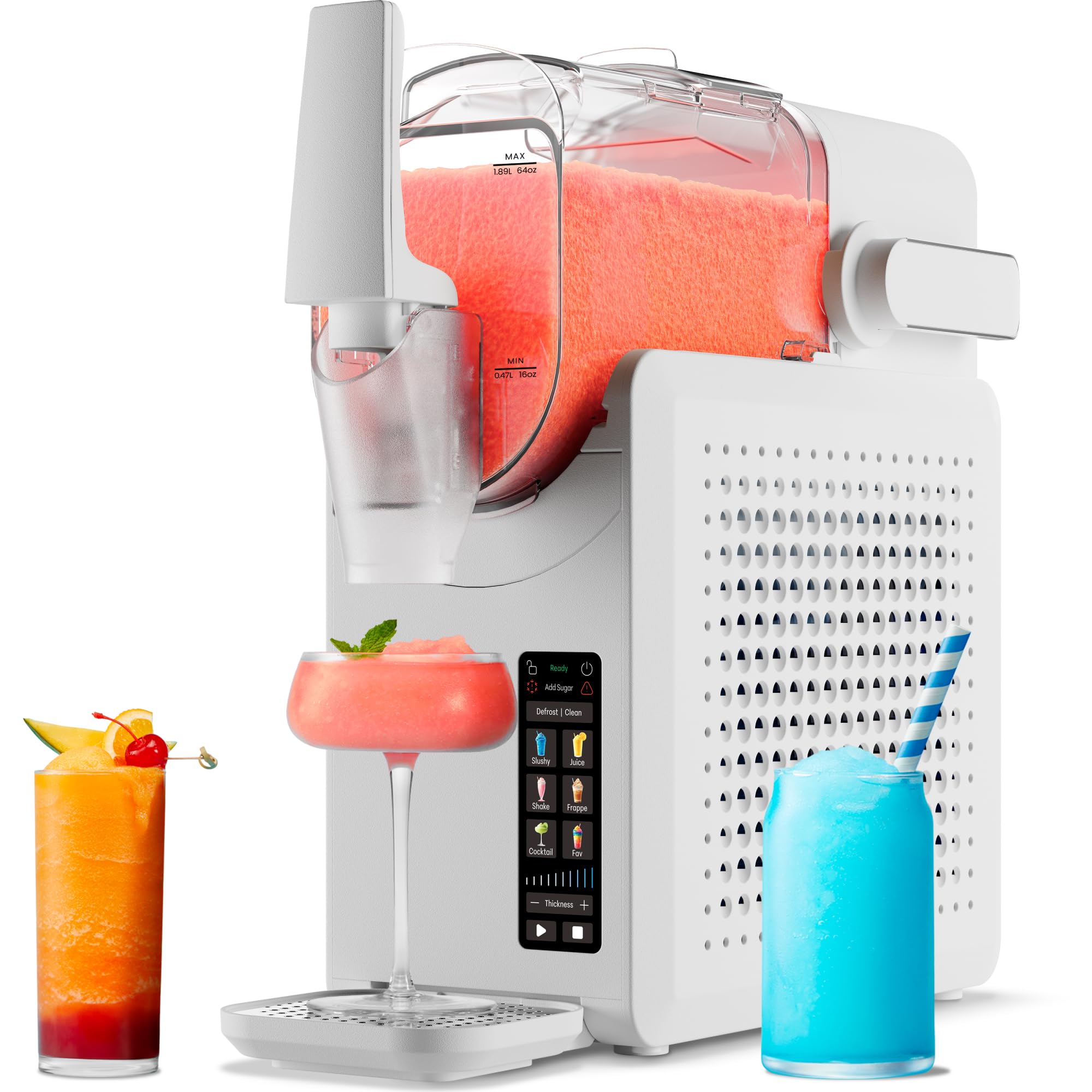 Iceman by Chefman Slush-Ease MAX 90oz Slushie Machine, 64oz Liquid