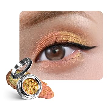 CHARMACY Duochrome Eyeshadow, Insane Shifters Chameleon Eyeshadow, Creates High-Impact, Metallic Eye Looks, 100% Vegan and Cruelty Free Chameleon-#802, 0.06 Ounce Pack of 1