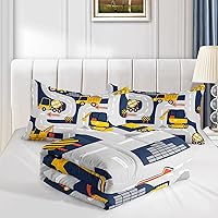 Vista 163 de Axolotl Kid Comforter Set Twin Size,Racing Car Bedding Set for Boys Girls Teen Kids Children Racing Gifts,Race Cars Quilt Bed Set with 1 Comforter 2