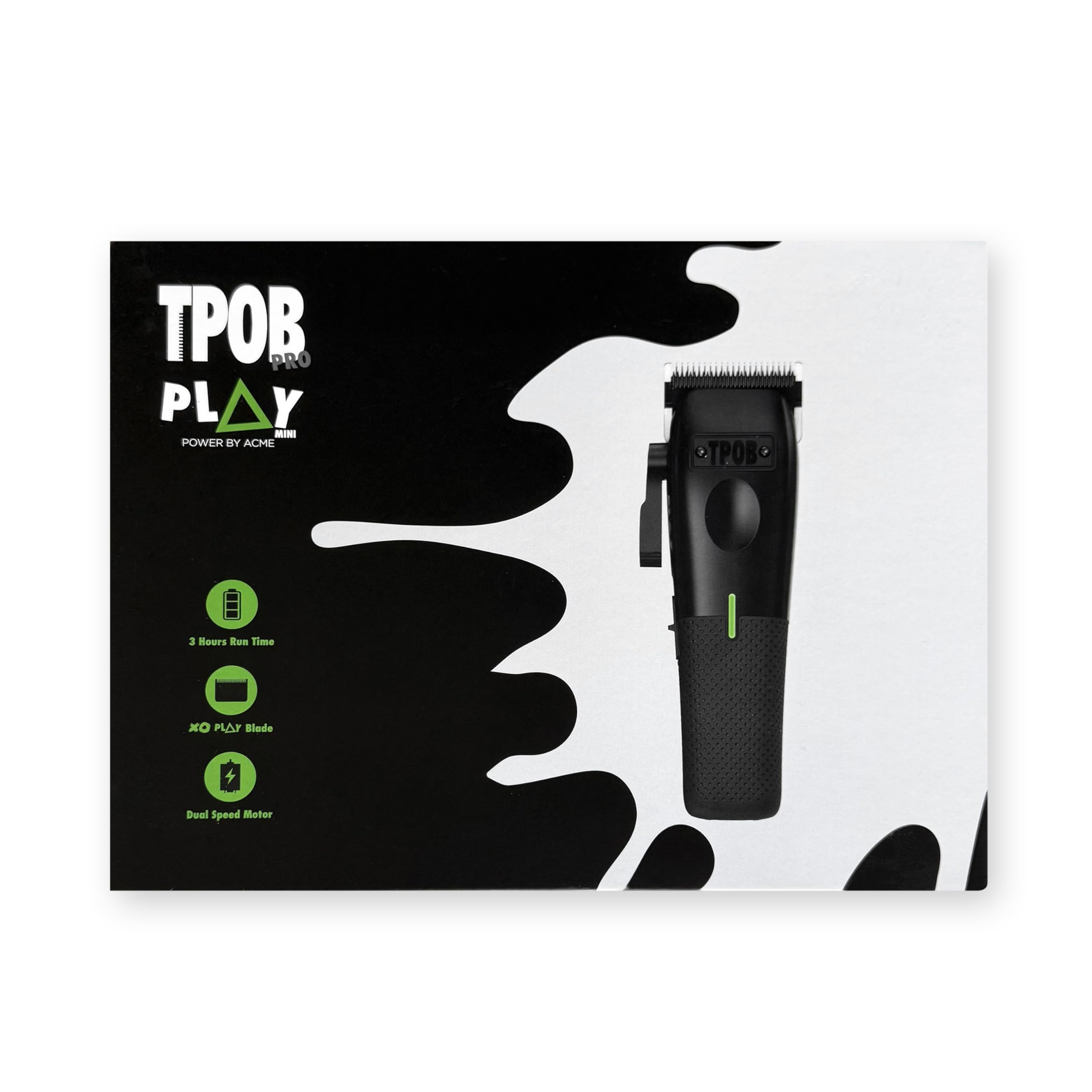 Amazon.co.jp: TPOB Play ミニヘアクリッパー 男性用 XOブレード付き