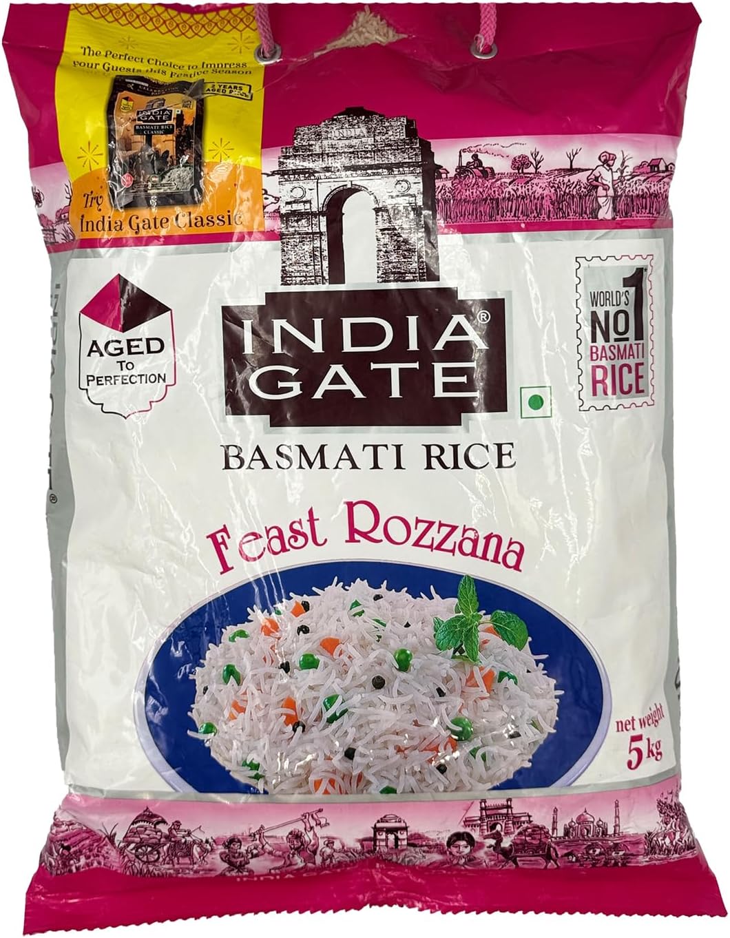 Feast Rozzana Basmati Rice 5000.0 grams