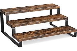 3-Tier Table Display Wooden Stand