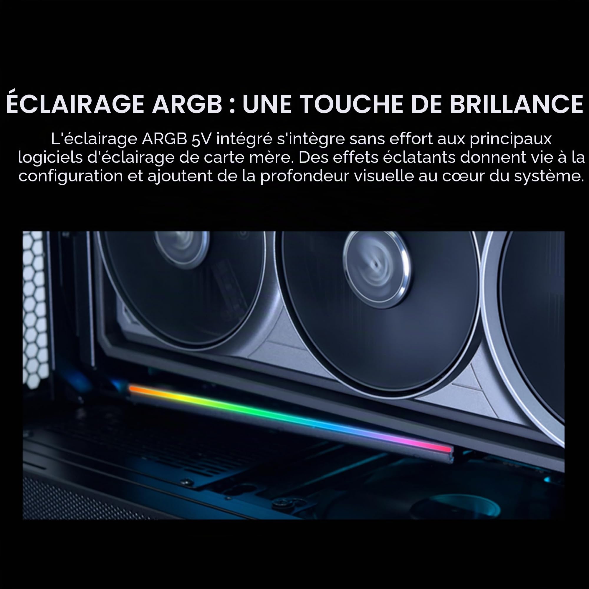 Lian Li ATX VG4v4 Boîtier PC 4 emplacements pour GPU Vertical – Câble élévateur PCI-E 5,0 x 16–200 mm, Compatible PCIe 3.0/4.0, Position réglable, s'adapte à la Plupart des boîtiers PC (VG4v4 Noir)