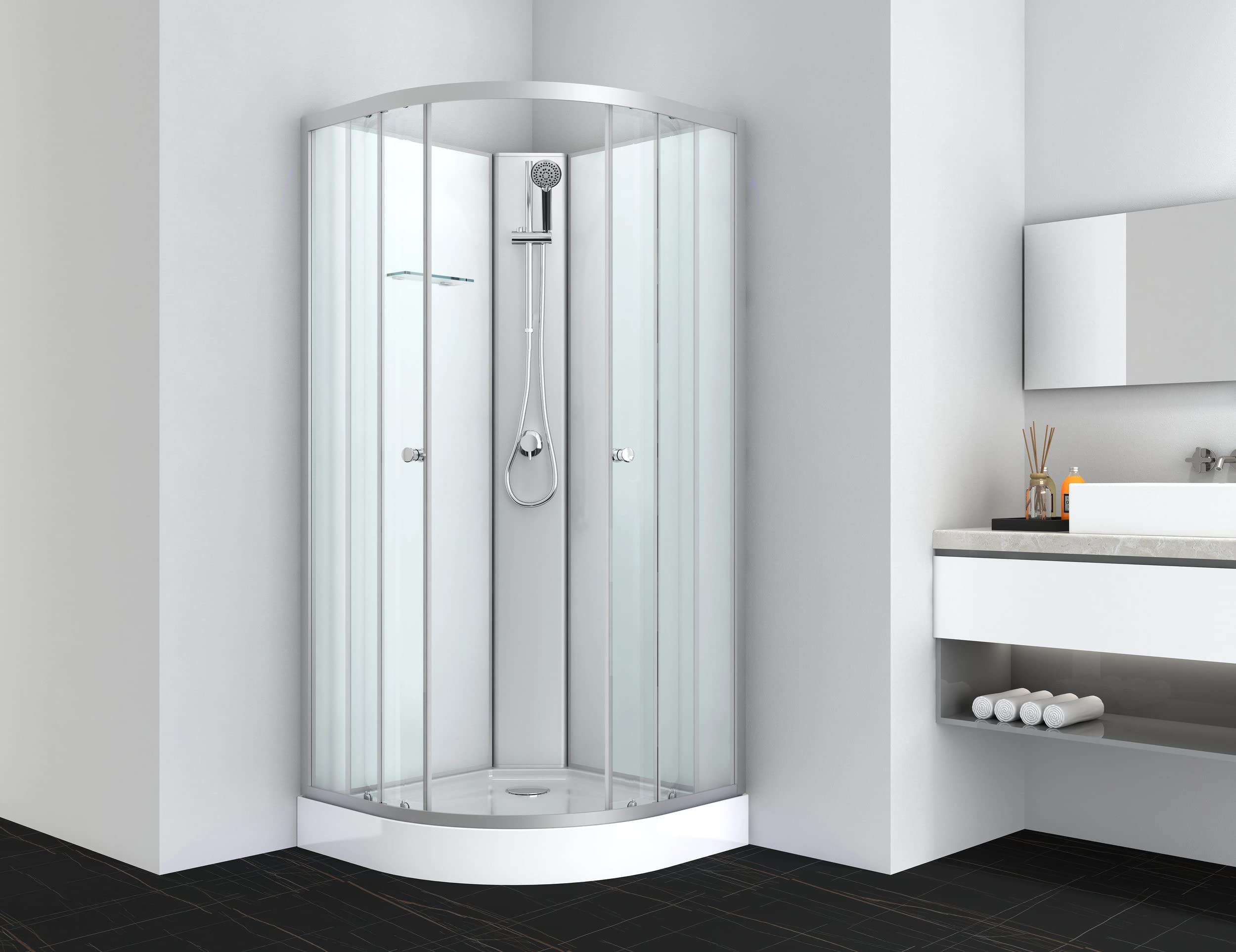 Douche cabine, démontable, douche angle, salle de bain - Bricolage