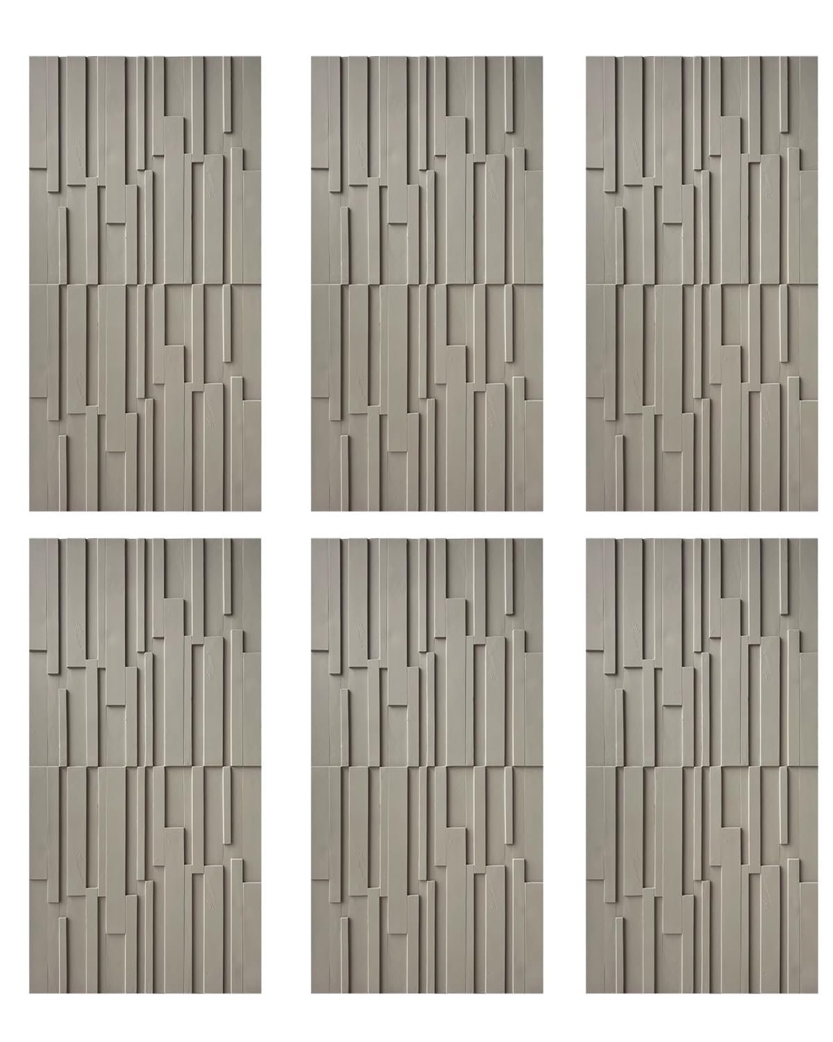 Pannelli da parete in finta pietra 3D, rivestimento impermeabile e durevole per esterni e interni, ideale per soggiorno e sfondo della sala da gioco