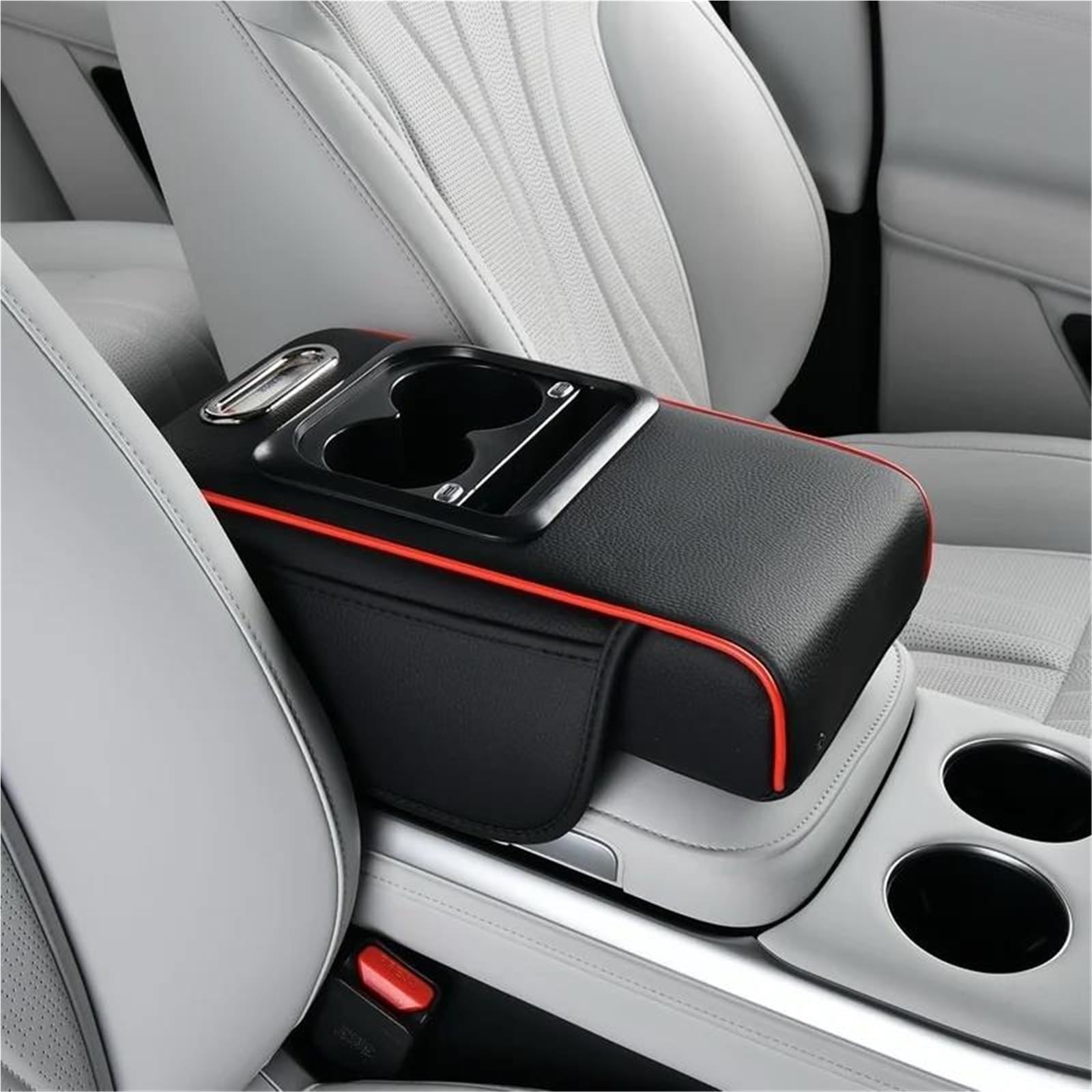 Boîte Rangement Multifonctionnelle D'accoudoir Central Voiture, Tapis