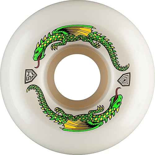 Miniatura 44 de Ruedas de patineta Powell Peralta Dragon Formula 88A, A2, 54mm x 39mm 88A A2 Asimétrico