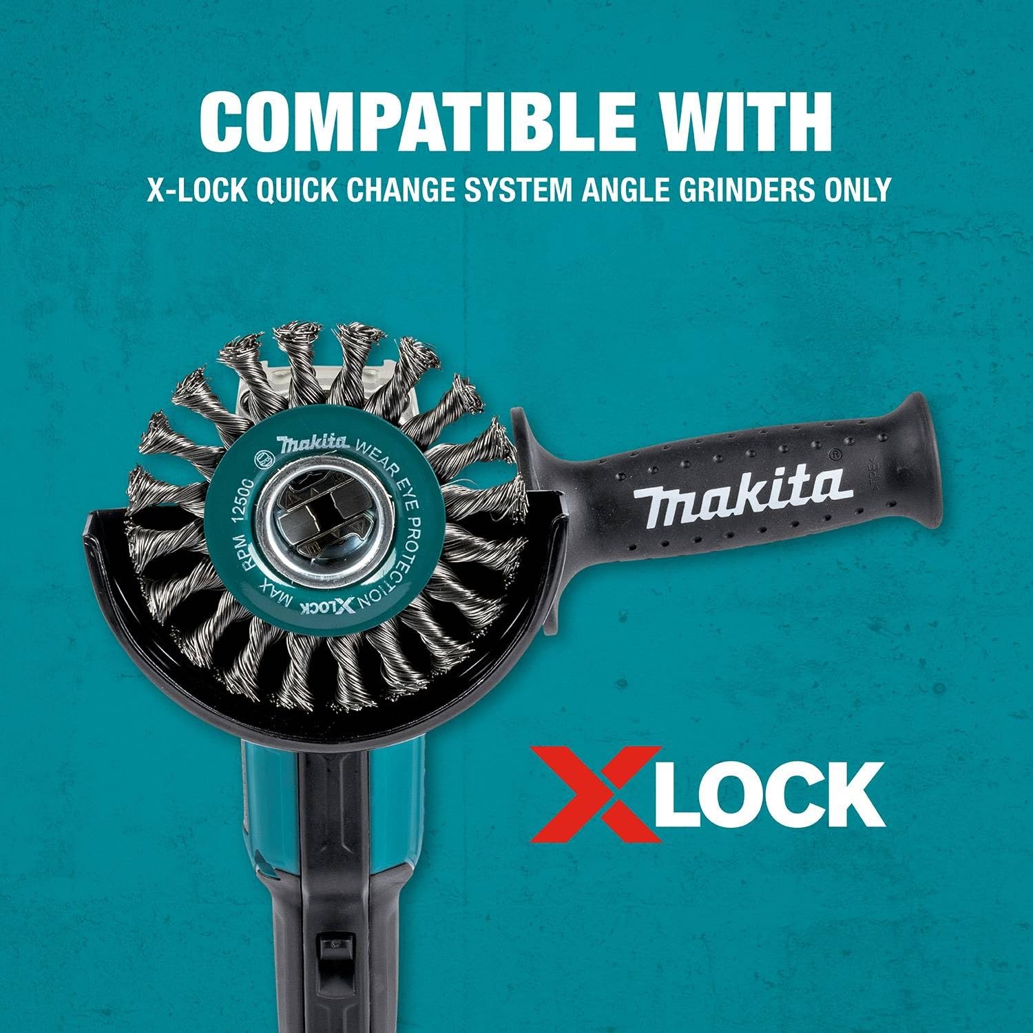 Makita X-Lock Wire Wheel Brush - Carbon Steel -6