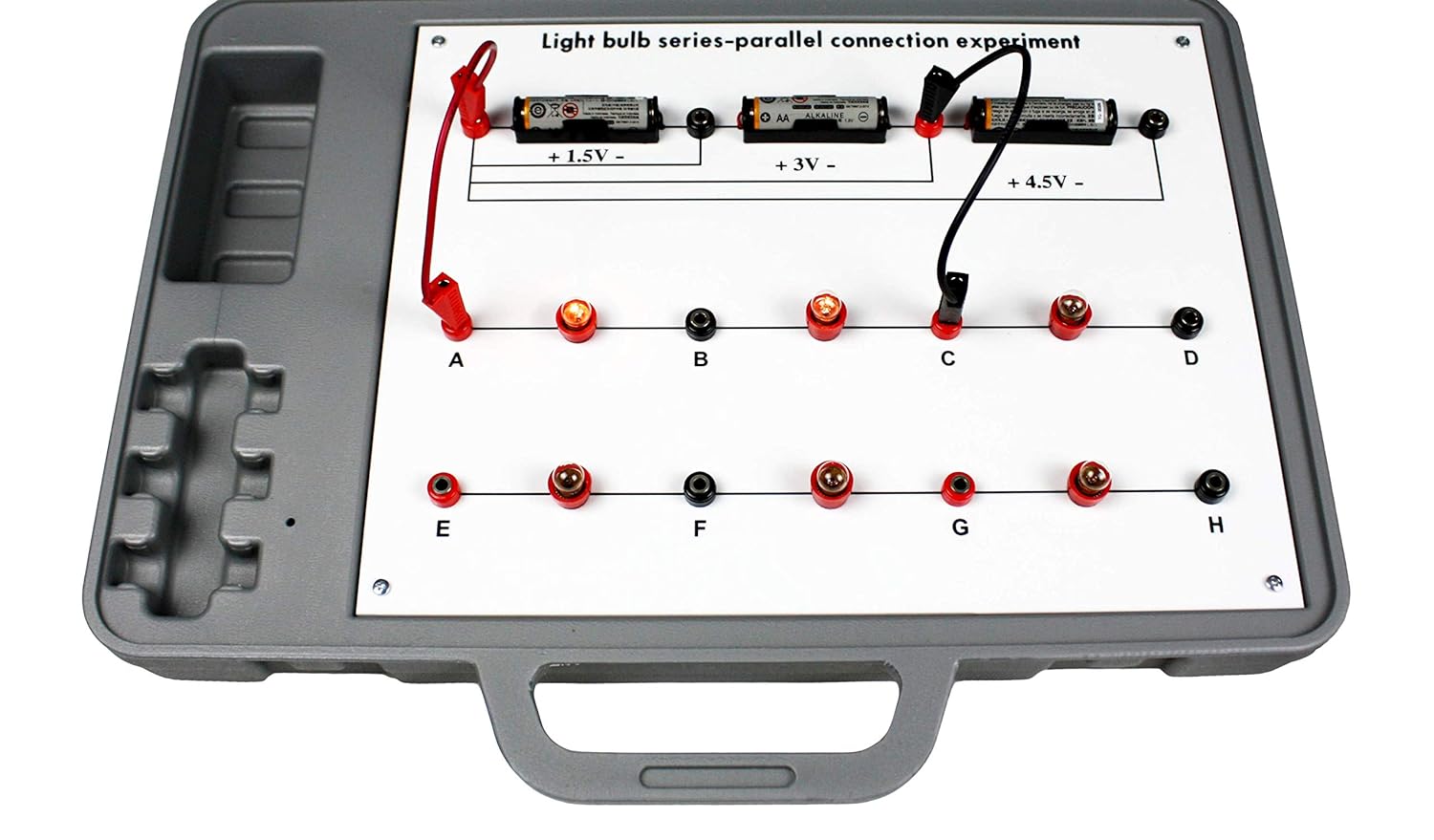 Vision Scientific VPE110 STEM Standard Related Physic Equipments Electricity and Magnetism (Bulb in Series & Parallel)