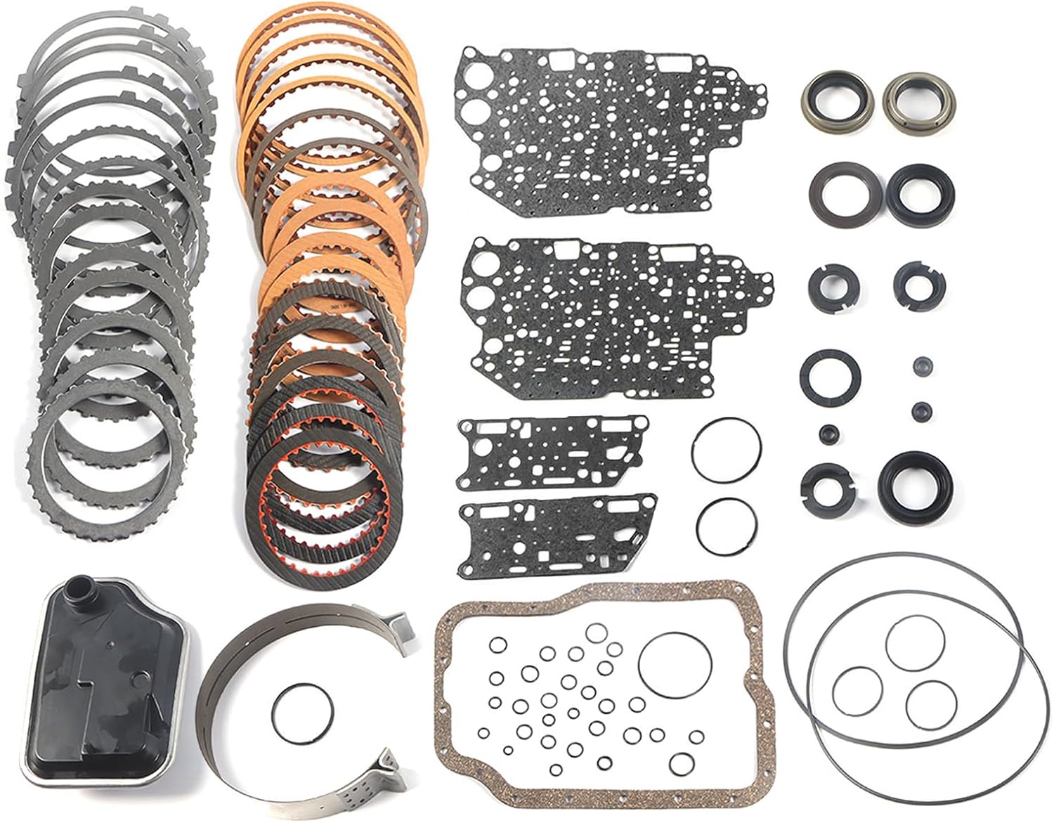 4F27E Transmission Master Rebuild Kit Fits for Ford EcoSport Focus Transit Connect, for Mazda 2 3 4 5 6 CX-7 Tribute 2.0/2.3L Replace OE 4F27E FN4A-EL FN4AEL K7100KFX