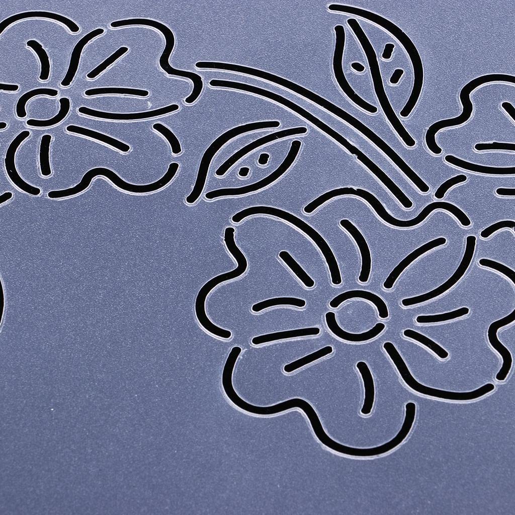 Harilla Plantilla de Dibujo de Plástico de 3 Piezas para Edredón