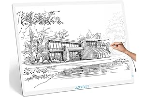 ARTDOT A1 Large LED Light Pad for Diamond Painting - Light Up Your Artistic Creations