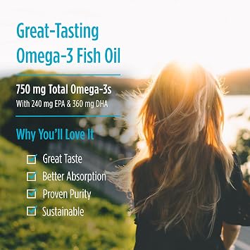 Nordic Naturals, Arctic Omega, Lemon Flavor, 1000 mg, 180 Soft Gels