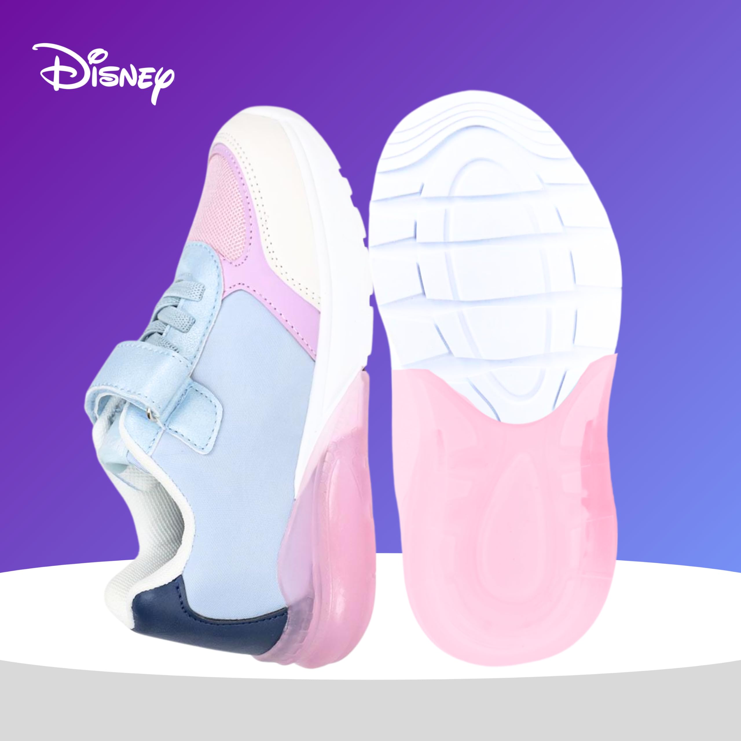 Disney Stitch Zapatos para Niñas, Calzado Deportivo con Luces, Regalo, Talla EU 31