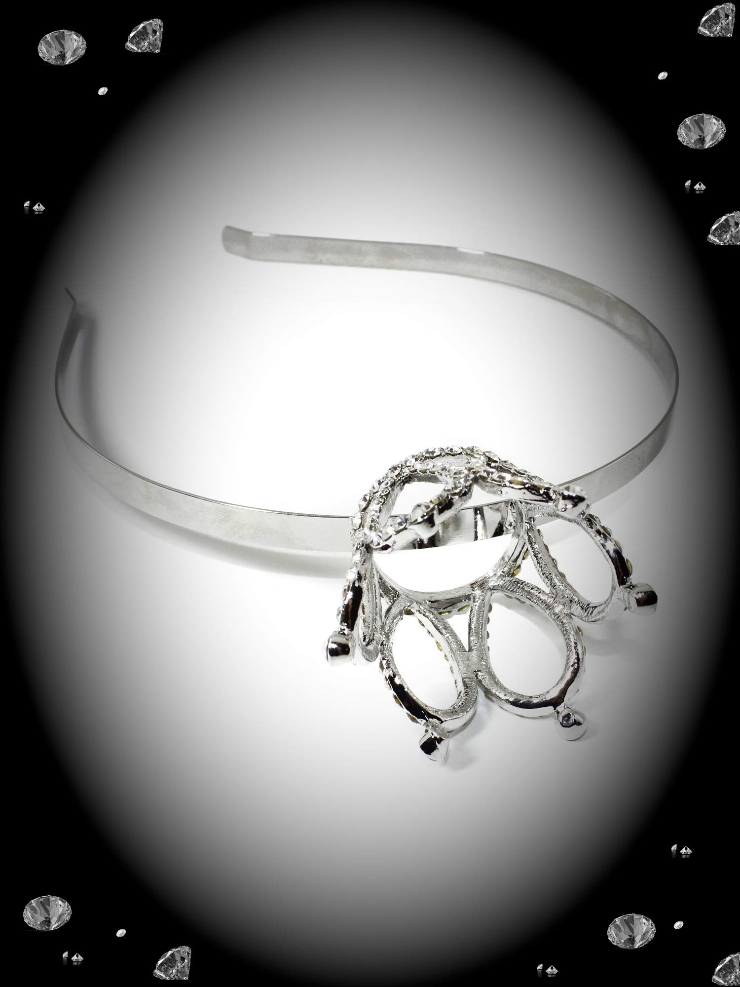 Elegant Birthday Crown, Tiara and Headband for Women - Queen-Inspired Crowns for Parties and Celebrations