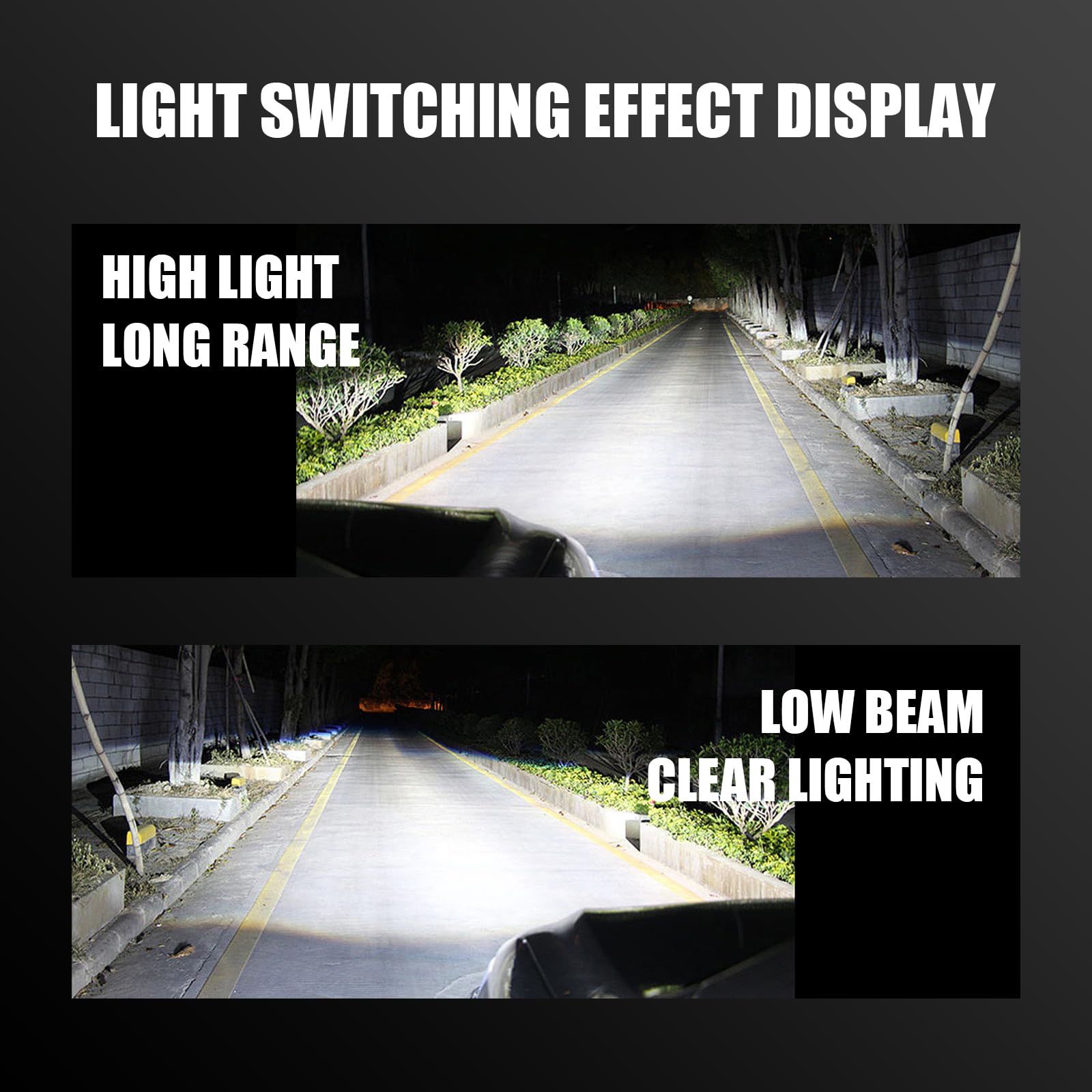 UGSHY 2 PCS H11 Automotive Halogen Bulb 12V 55W 60 000 Hours Service Life High-transmission Quartz Glass High — view 3